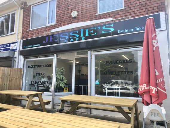Jessie’s Cafe in Redcatch Road, Knowle
