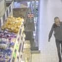 Police want to speak to this man over the theft of food from the Lidl store in Brislington