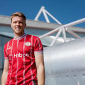 Rob Dickie joined Bristol City at the start of the week. (Image: Rogan/Fever Pitch)