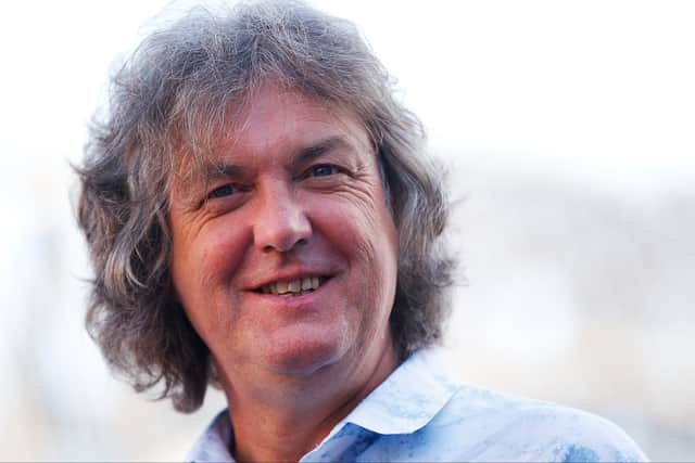 James May attempts to drive onto a moving cargo plane in new series. (Photo Credit: Getty)