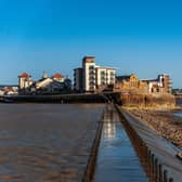 Knightstone Island on Weston-super-Mare’s seafront -  71.2% of moves to Weston were households that had moved from Bristol in 2022