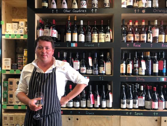 Chef Charlie Hearn has taken over the kitchen at Gloucester Road wine shop and bar Cave (photo: Mark Taylor)