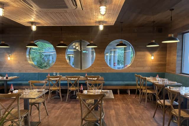 The stylish interior of Noah’s, Bristol’s newest seafood restaurant