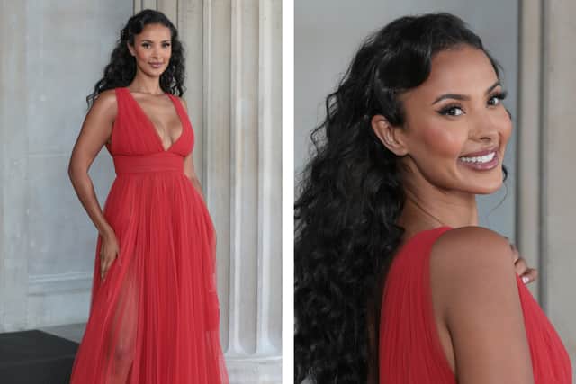 Maya Jama stuns in D&G gown as she attends star-studded party at the National Gallery. (Photo credit: Getty Images)
