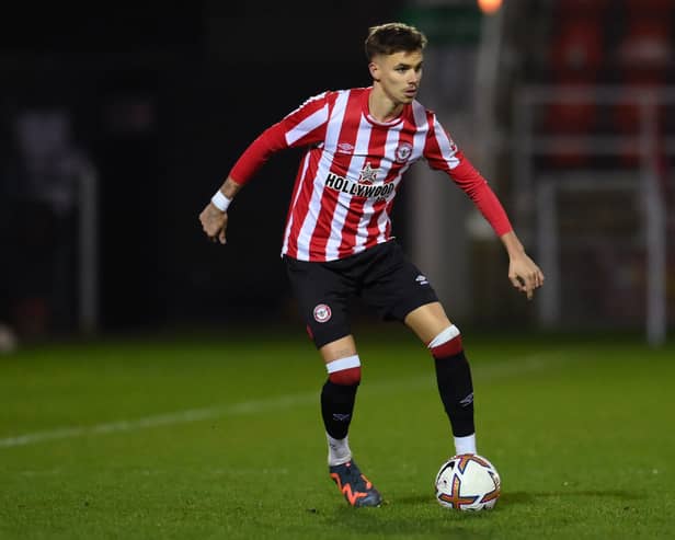 Romeo Beckham is on the books of Brentford. (Photo by Alex Broadway/Getty Images)