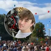 A balloon release was held in Alex’s memory on Sunday near his home in Keynsham