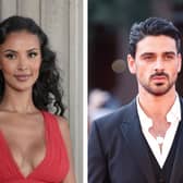 Love Island’s Maya Jama is spotted holding hands with Netflix actor Michele Morrone. (Photo credit: Getty Images)