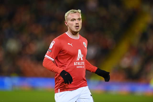Luke Thomas wished Barnsley well and looked to the future at Bristol Rovers. (Photo by Michael Regan/Getty Images)