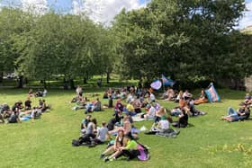 The annual picnic in Castle Park was organised by Trans Pride South West