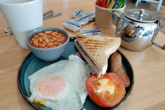The small breakfast costing £4.49 at Morrisons in Hartcliffe