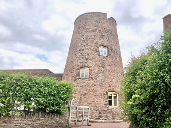 Now part of a stunning house in the heart of Frampton Cotterell, this used to be a late 18th-century windmill.