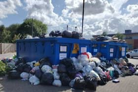 Rubbish piles up at Warmley community centre