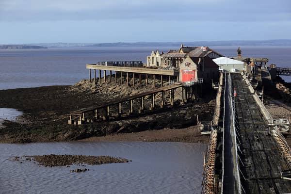 Birnbeck Pier at Weston-super-Mare is the only British pier which links the mainland to an island
