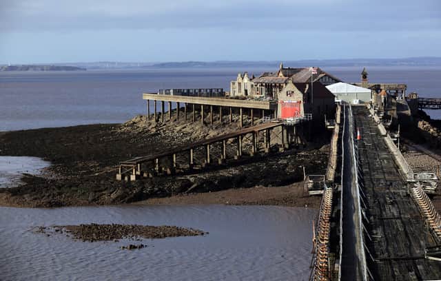 Birnbeck Pier at Weston-super-Mare is the only British pier which links the mainland to an island