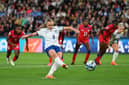 England's Lionesses earned a 1-0 victory against Haiti in their World Cup opener. (Getty Images)
