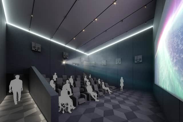 How the Instrumented Auditorium at MyWorld in St Philips will look