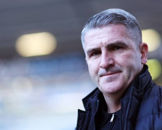 Preston boss Ryan Lowe was complimentary of Bristol City. (Photo by Naomi Baker/Getty Images)