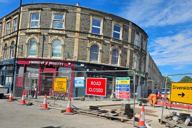 Work begins on the permanent pedestrianisation project at Cotham Hill, which is likely to be complete by the end of the year