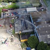 Bristol City Council say the former Whitchurch Sports Centre was secured in the weeks up to the blaze