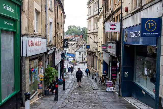 The pretty streets and good shops are a draw for people to move to Frome