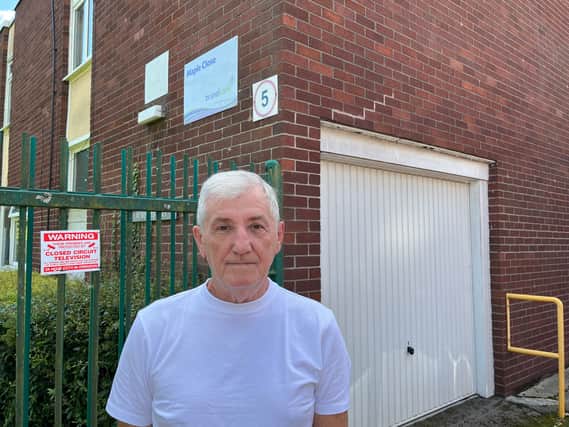 Stockwood sheltered housing resident David Wainwright says his energy bill has risen 192%