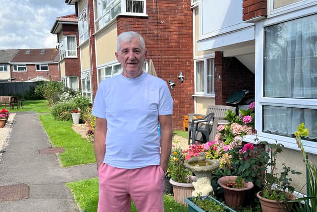 Retired builder David Wainwright, 73, has lived at Maple Close for the past nine years