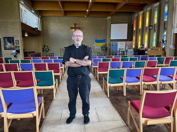 The Reverend Gwyn Owen has been the vicar of Stockwood for the past 23 years