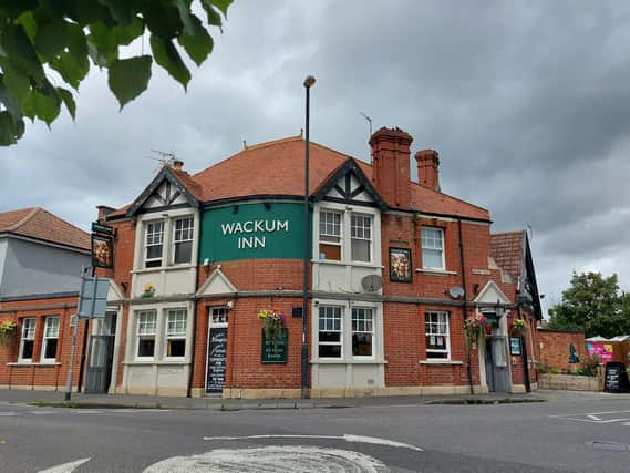 The Wackum Inn on Whitehall Road is a popular community pub with a reputation for its burgers
