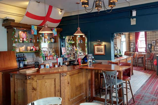 Inside the Wackum Inn on Whitehall Road