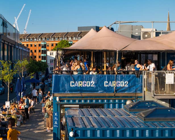 Traders at Wapping Wharf saw a fall in footfall during the closure of Gaol Ferry Bridge and are having a party to celebrate it reopening