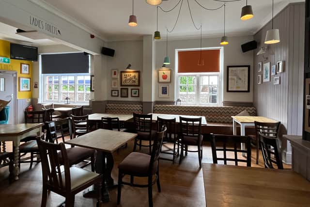 Inside the dog-friendly Cambridge Arms in Redland