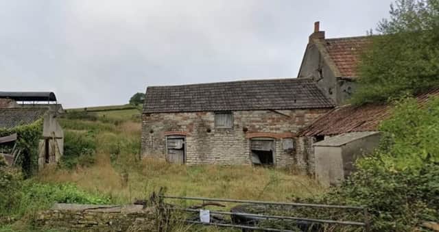 The abandoned farm between Pensford and Chew Magna (photo: Google)