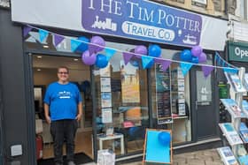 Tim Potter has opened his first travel agents in Brislington, Bristol