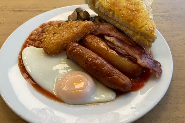 The ‘regular’ breakfast at Totterdown Canteen on Wells Road
