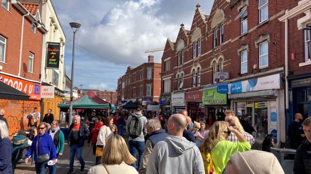 More than 50 food and drink stalls will line East Street and Dean Lane 