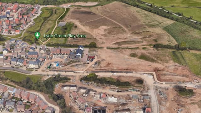The site earmarked for the school at Lyde Green