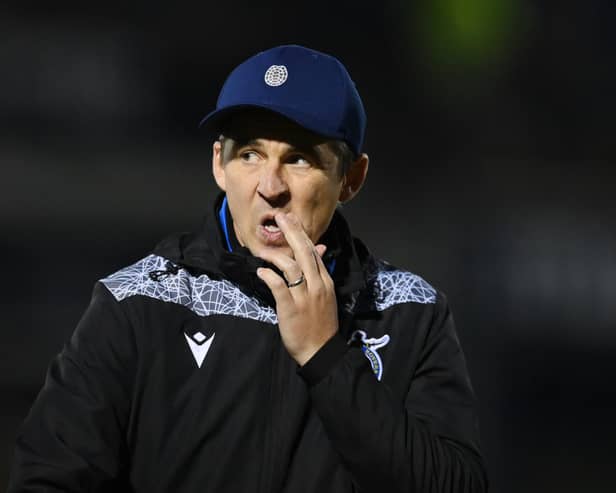 The Bristol Rovers boss wants ex players involved in VAR decisions (Image: Getty Images)