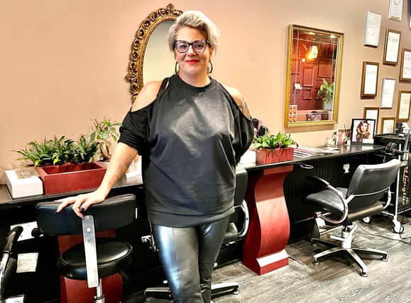 Emma Choremi has run McQueens hairdressing salon since 1989