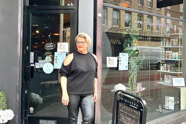 Salon owner Emma Choremi has worked on Park Street for the past 34 years