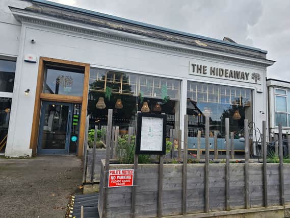 The Hideaway on Shirehampton Road has just one an award from Tripadvisor