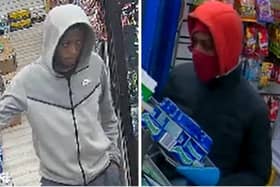 Police would like to identify these two men