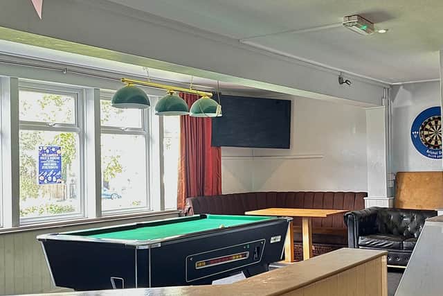 The Trident has a pool table and dartboard for the locals