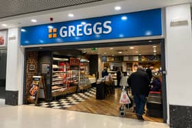 The Greggs store in the Broadwalk Shopping Centre