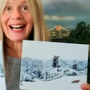 Jenny Urquhart has released her own pack of Bristol-themed greeting cards for the festive period   