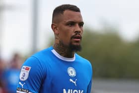 Peterborough United expect Jonson Clarke-Harris to leave in January. (Photo by Pete Norton/Getty Images)
