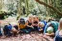 Little Foxes aims to immerse children in nature, using the forest as a classroom instead of the traditional indoor teaching setting