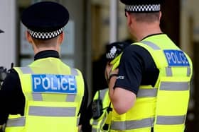 Three men were arrested in Broadmead yesterday