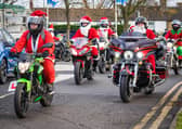 The annual Santa’s on a Bike fundraiser has raised thousands of pounds for CHSW