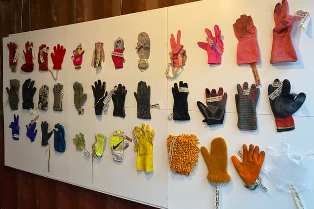 The first exhibition in the museum is a collection of found items by Totterdown artist Maria Mochnacz
