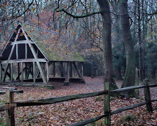 The Green Barn is located in the Forestry England section of the woodlands which maintains the area for schools and learning providers who regularly use the site.